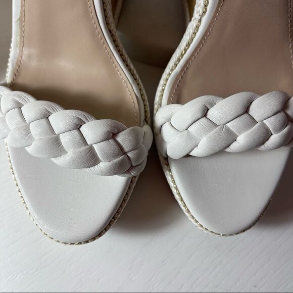 ALDO Wedge Sandals in White NEVER WORN-Size 8 - Picture 13 of 13